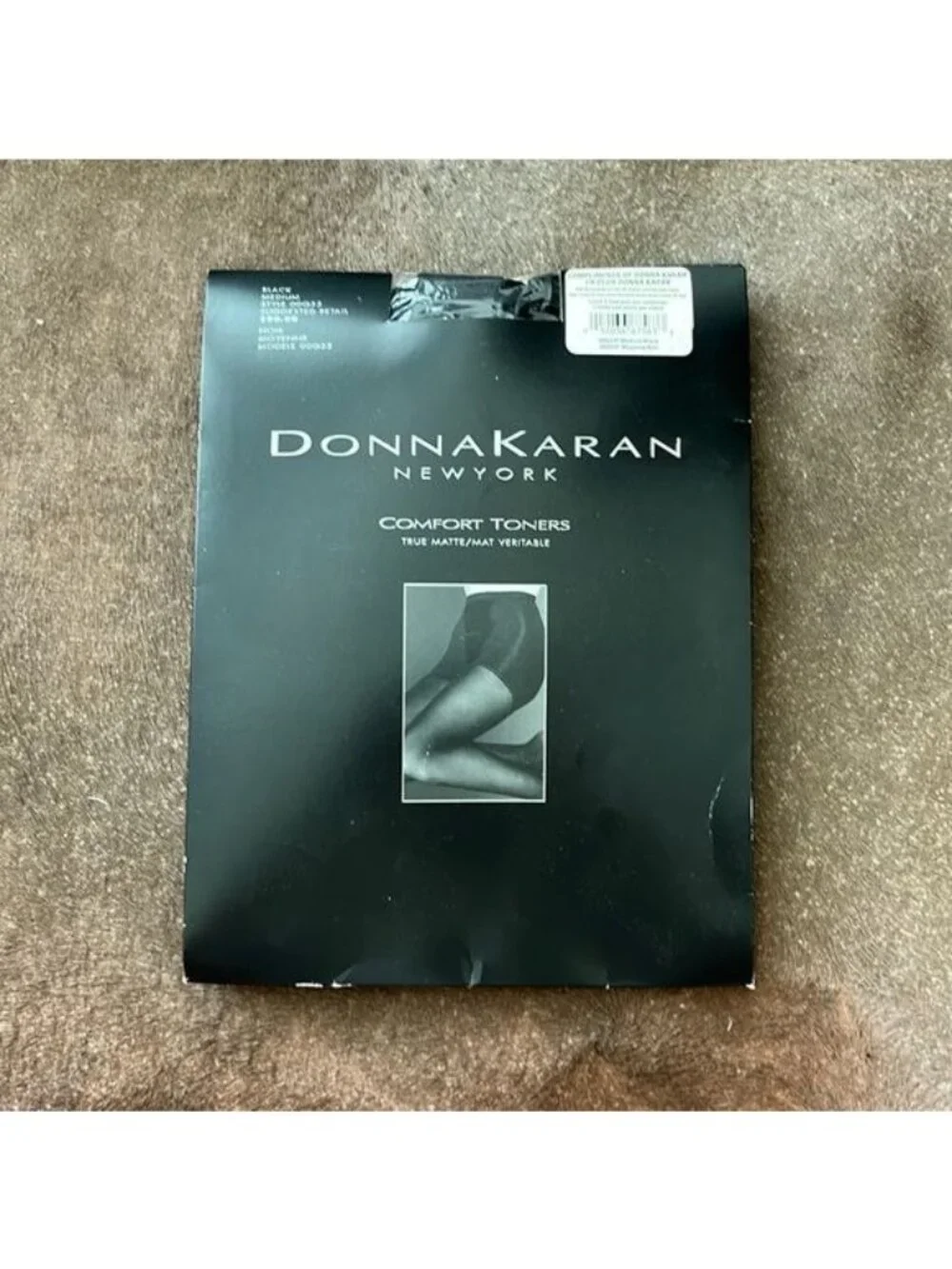 Donna Karan DKNY Comfort Toners Black Tights Pantyhose